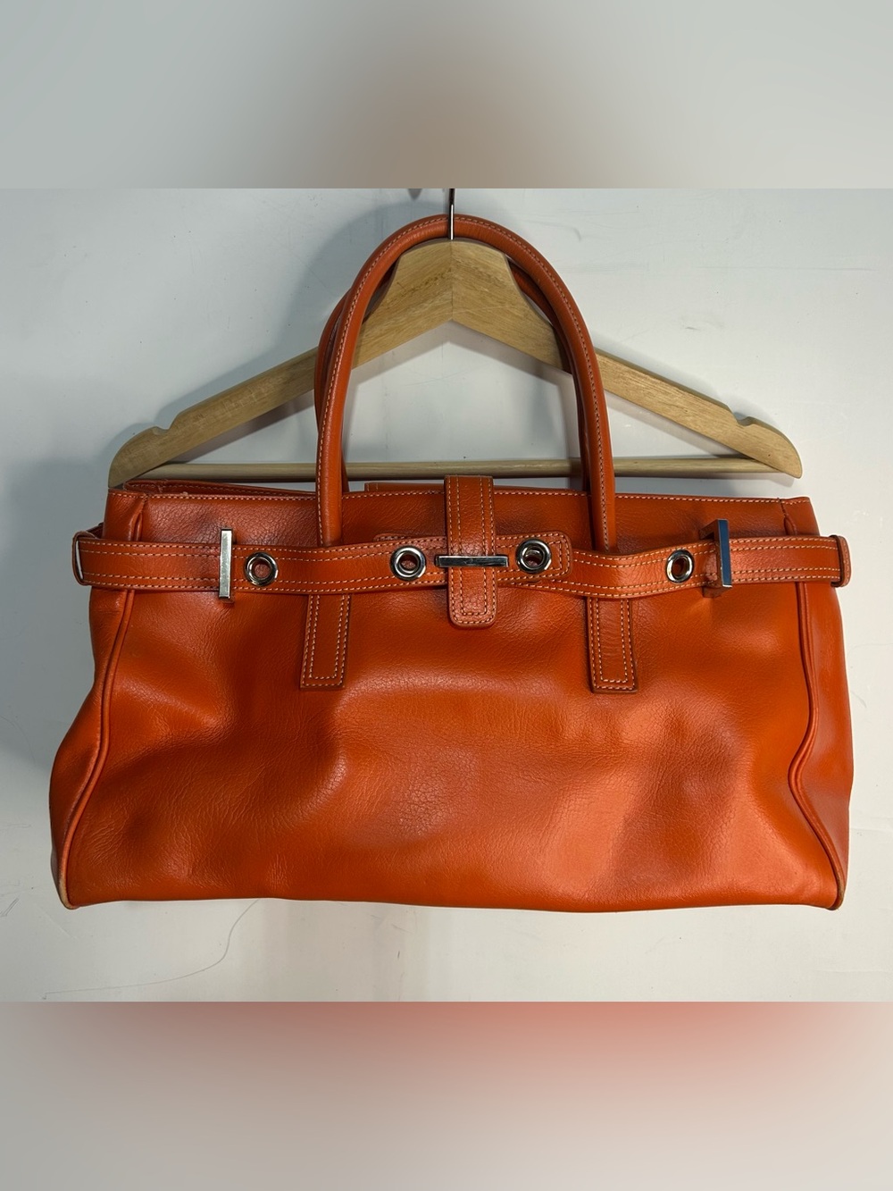 Nordstrom Orange Handbag Purse